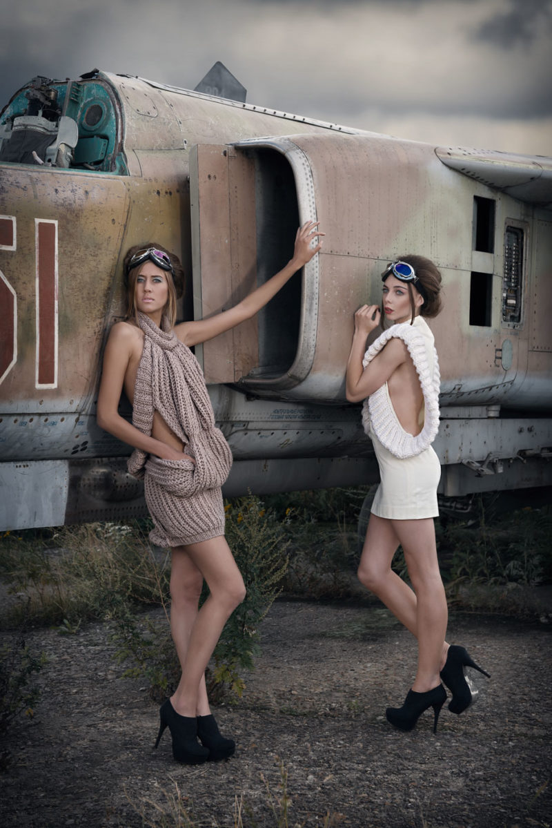 Фотосессия на самолётах 1