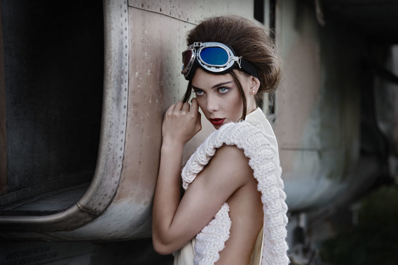 Покорительныцы небес - Фотосессия на самолётах