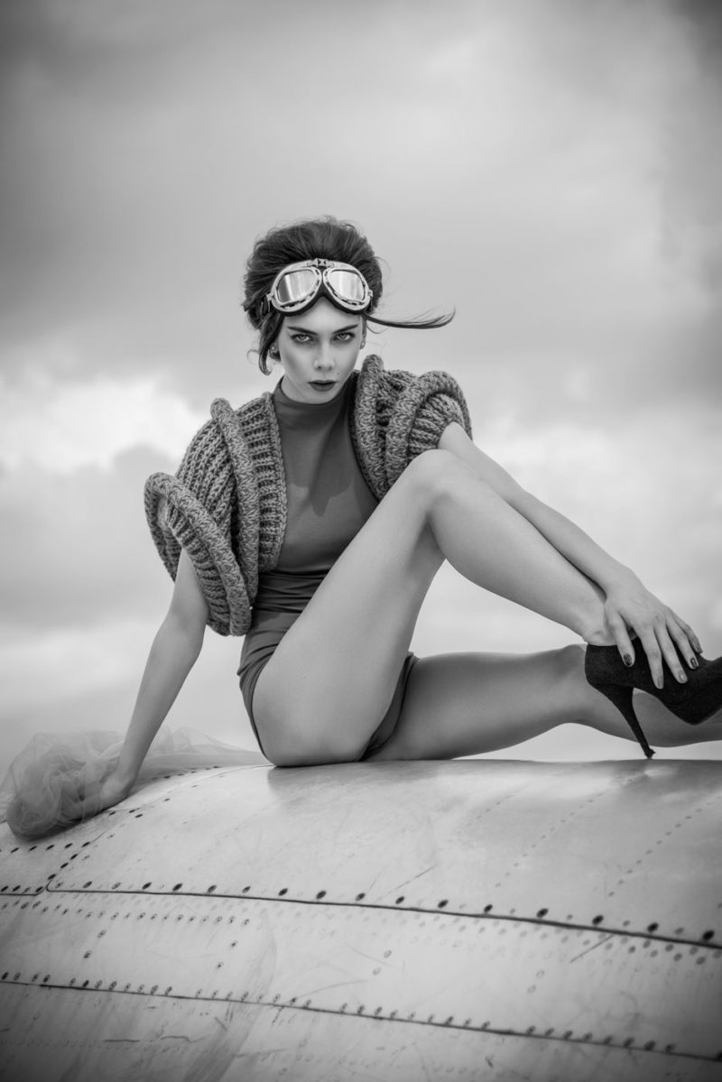 Фотосессия на самолётах 14