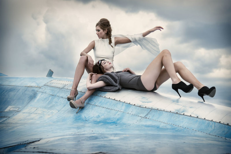 Фотосессия на самолётах 19