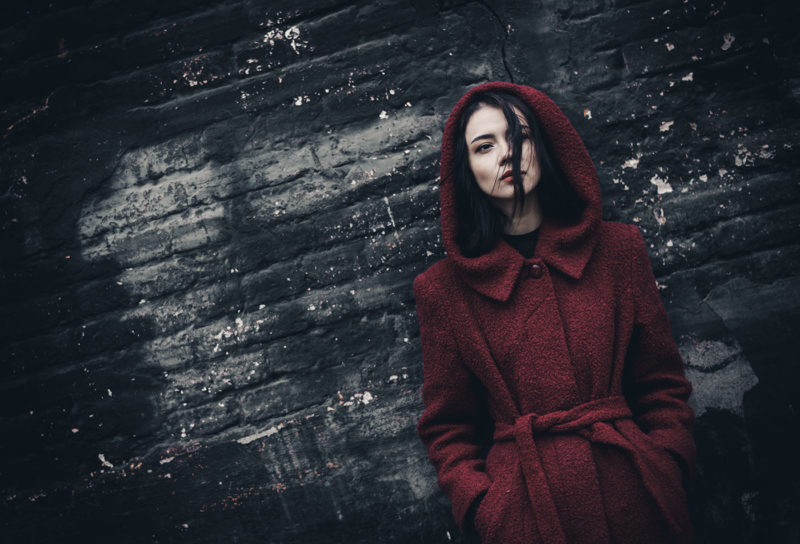 Креативная фотосессия для девушки