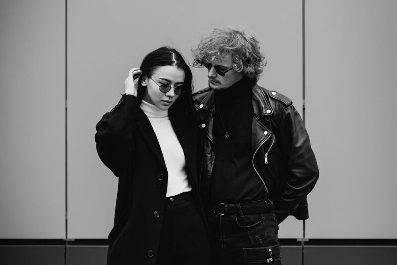 Люди в чёрном - Love Story стильной пары. 006