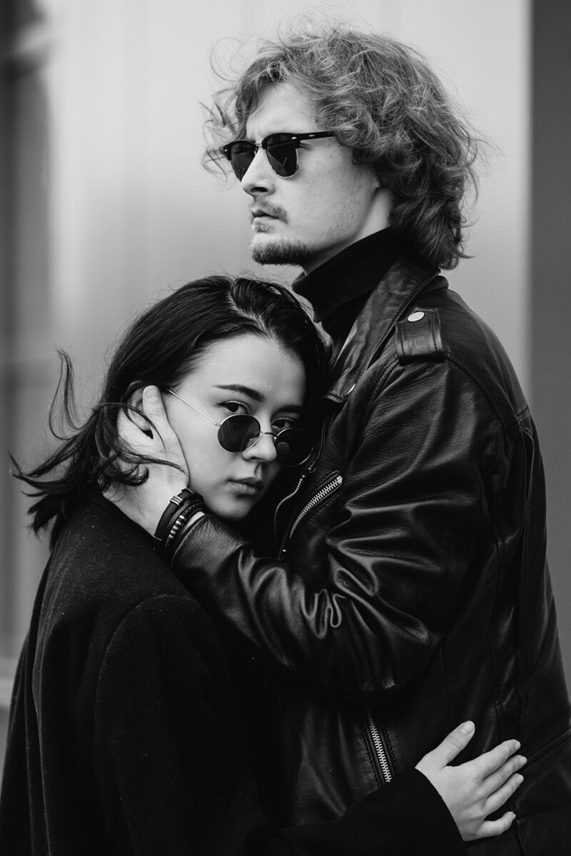 Люди в чёрном - Love Story стильной пары. 054