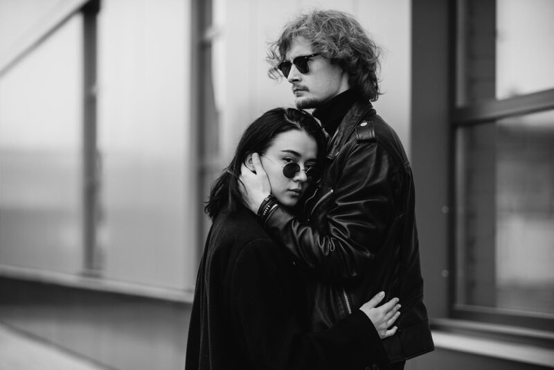 Люди в чёрном - Love Story стильной пары. 006