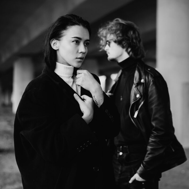 Люди в чёрном - Love Story стильной пары. 008