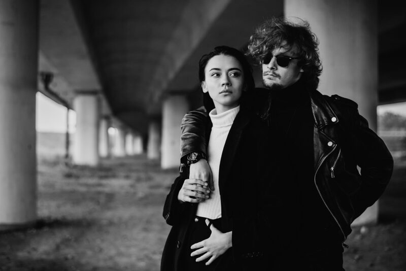 Люди в чёрном - Love Story стильной пары. 008