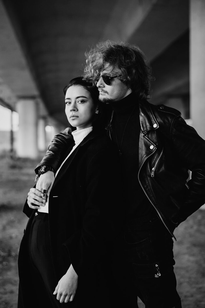 Люди в чёрном - Love Story стильной пары. 011