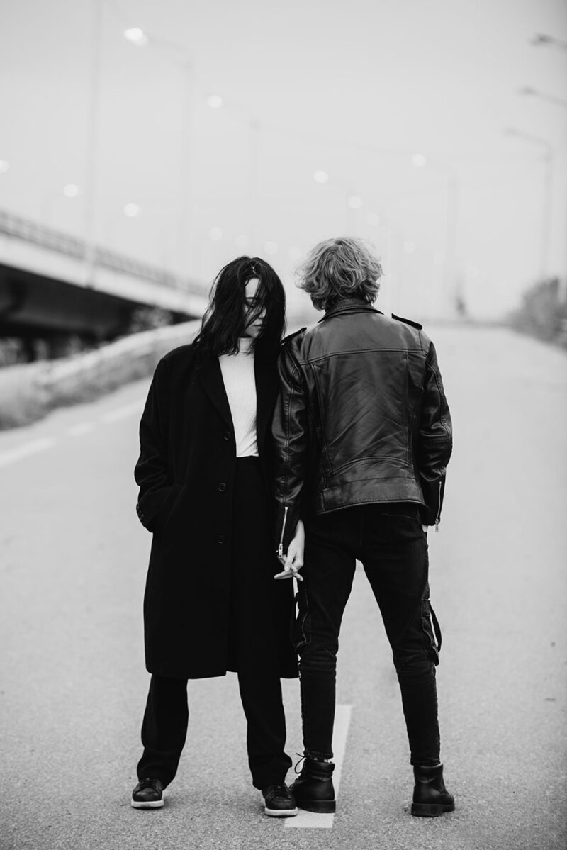 Люди в чёрном - Love Story стильной пары. 014