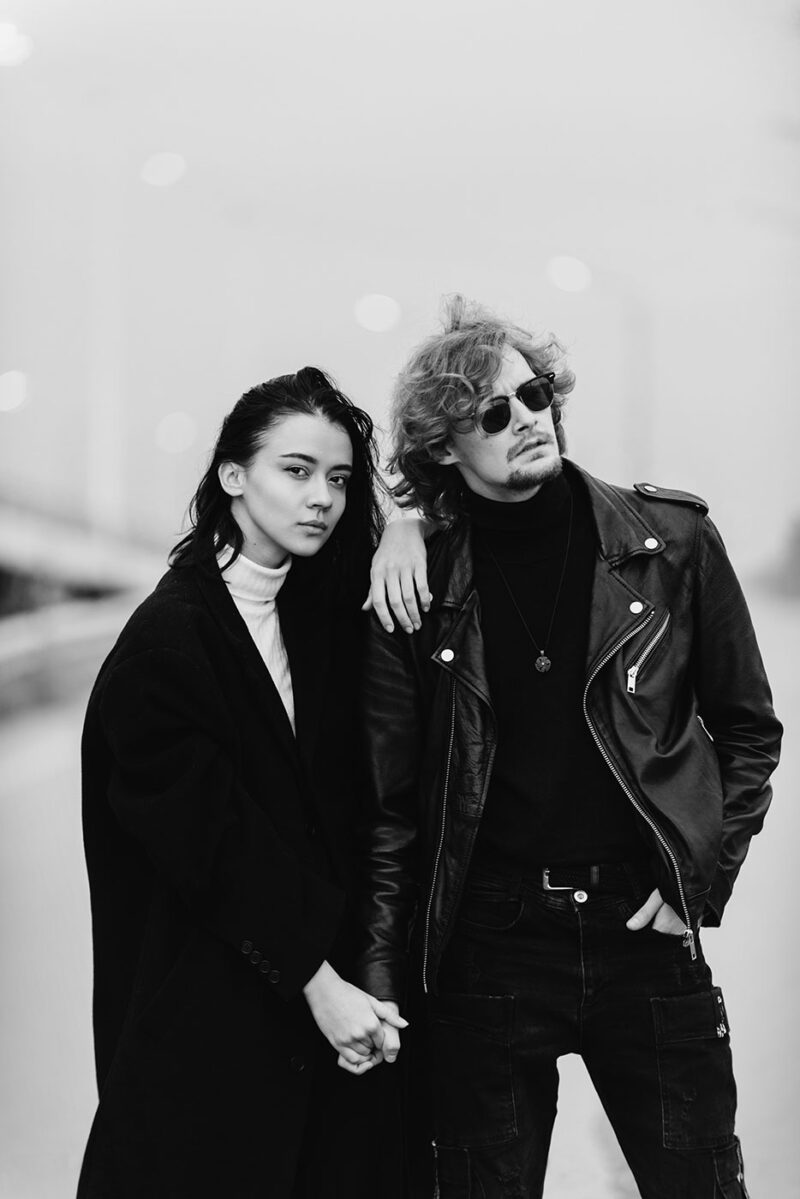 Люди в чёрном - Love Story стильной пары. 016