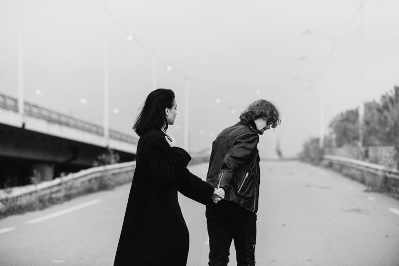 Люди в чёрном - Love Story стильной пары. 017