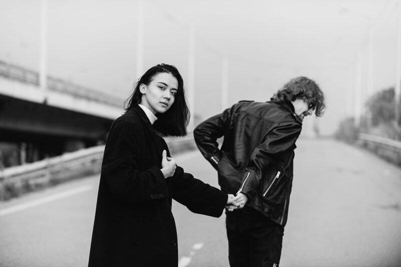 Люди в чёрном - Love Story стильной пары. 018