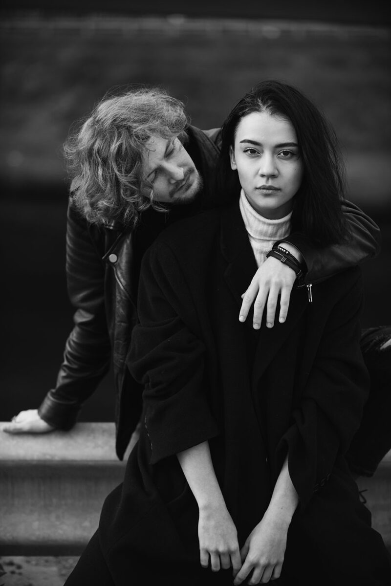 Люди в чёрном - Love Story стильной пары. 022