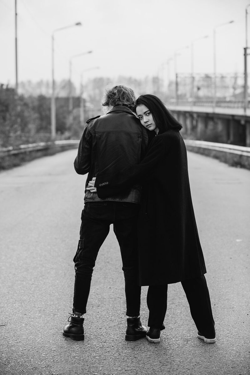 Люди в чёрном - Love Story стильной пары. 023