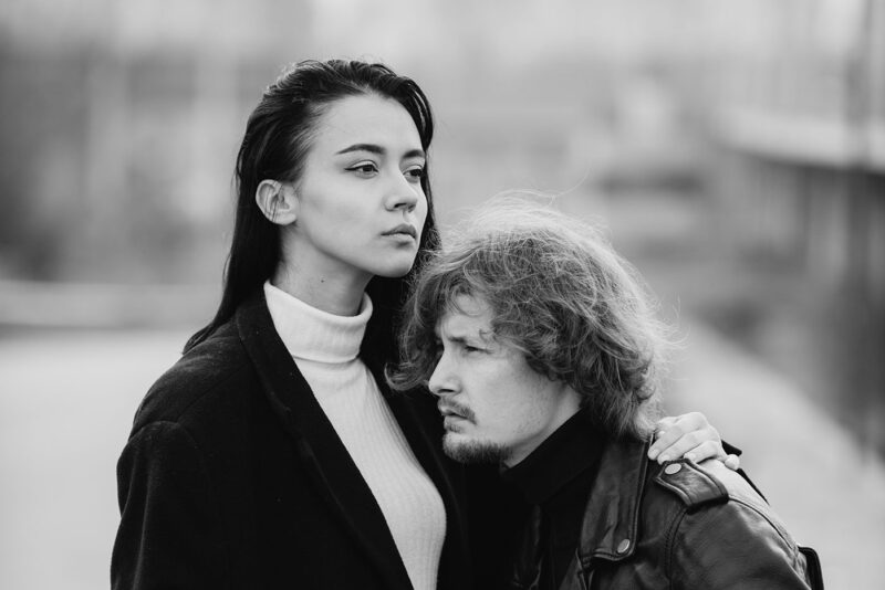 Люди в чёрном - Love Story стильной пары. 028