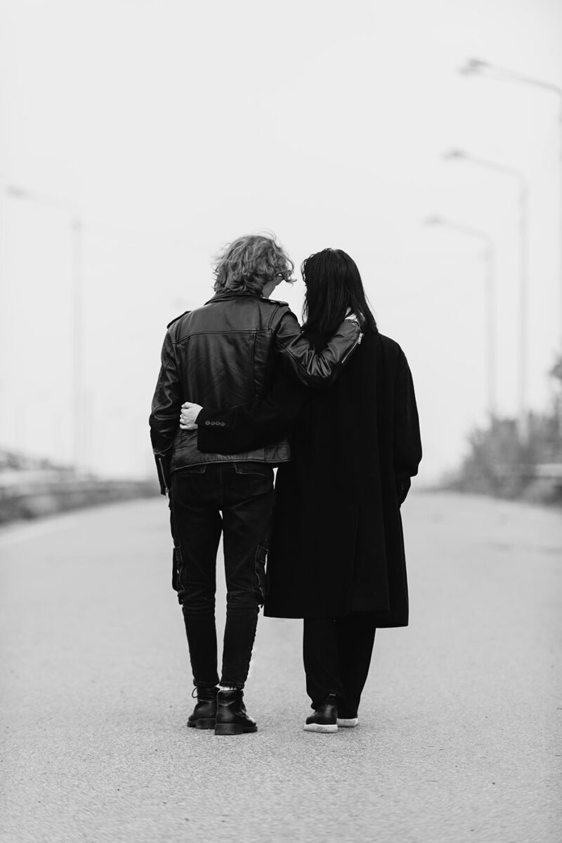 Люди в чёрном - Love Story стильной пары. 030