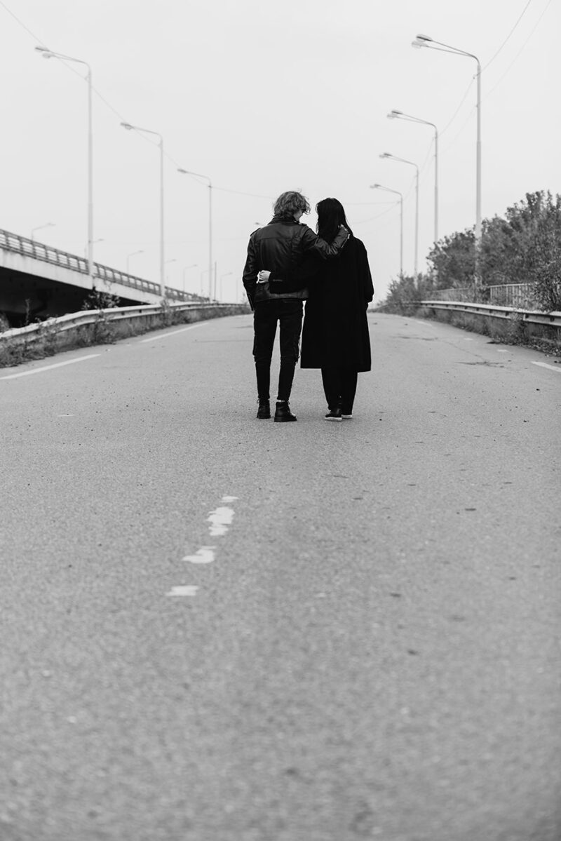 Люди в чёрном - Love Story стильной пары. 029