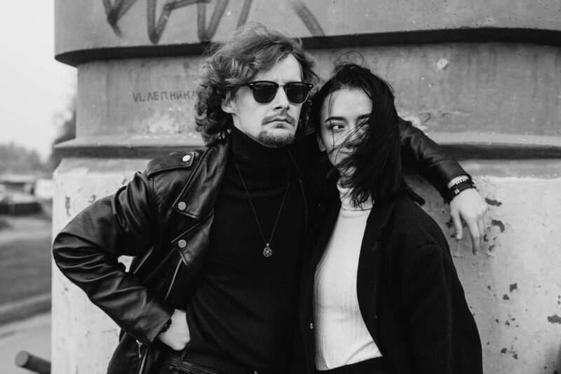 Люди в чёрном - Love Story стильной пары. 033