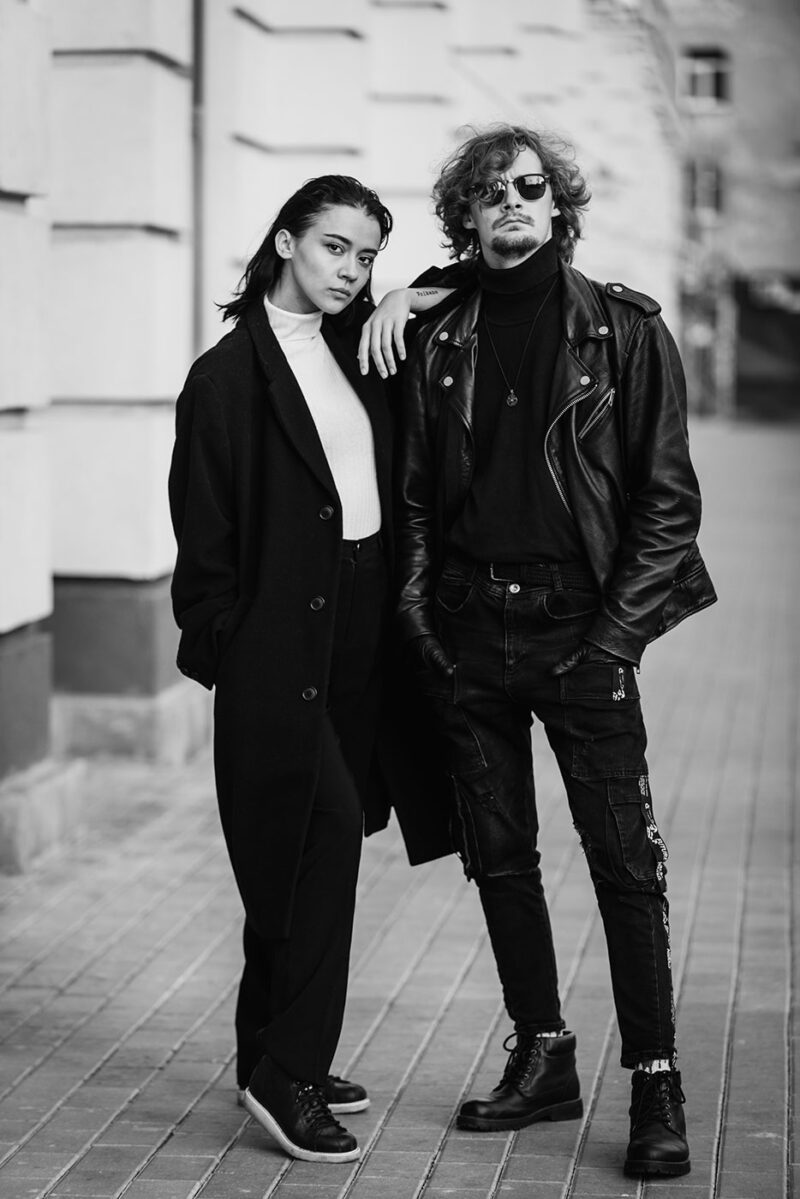 Люди в чёрном - Love Story стильной пары. 038