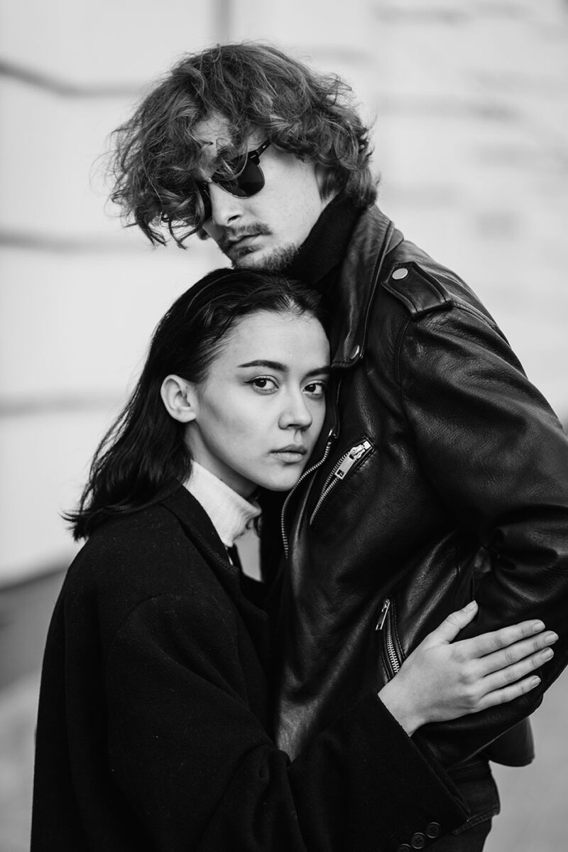 Люди в чёрном - Love Story стильной пары. 041