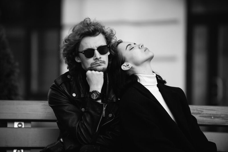 Люди в чёрном - Love Story стильной пары. 044