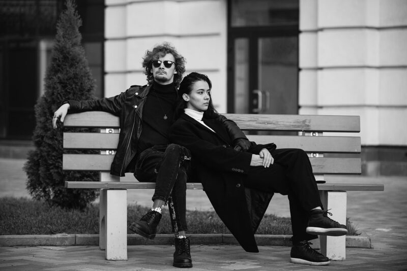 Люди в чёрном - Love Story стильной пары. 047