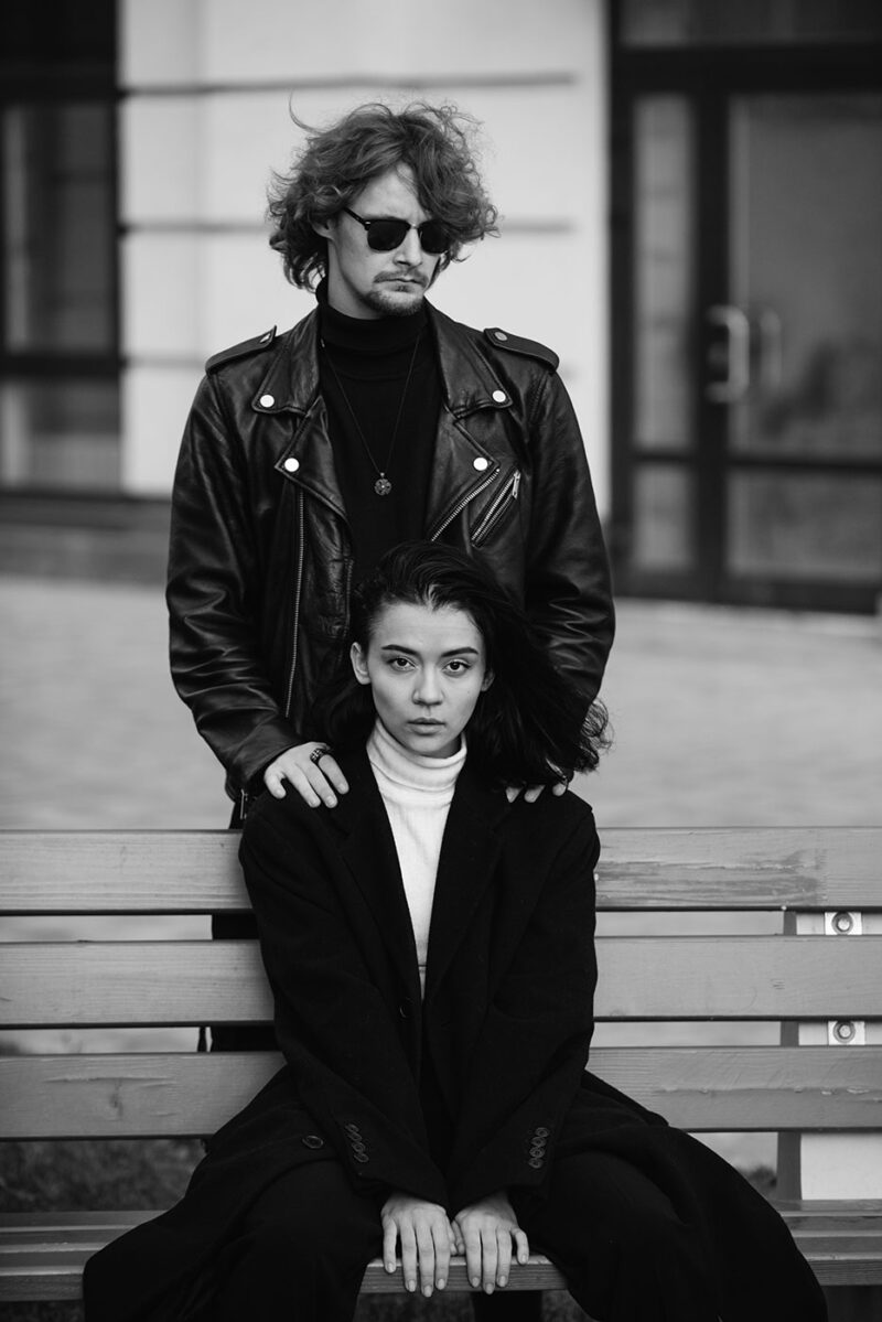 Люди в чёрном - Love Story стильной пары. 048