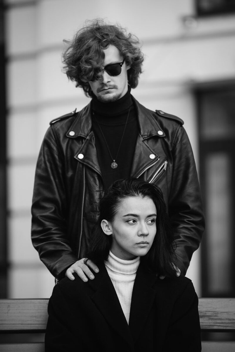 Люди в чёрном - Love Story стильной пары. 049