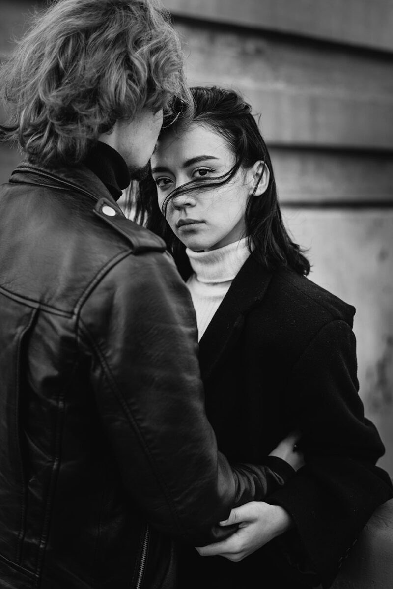 Люди в чёрном - Love Story стильной пары. 035