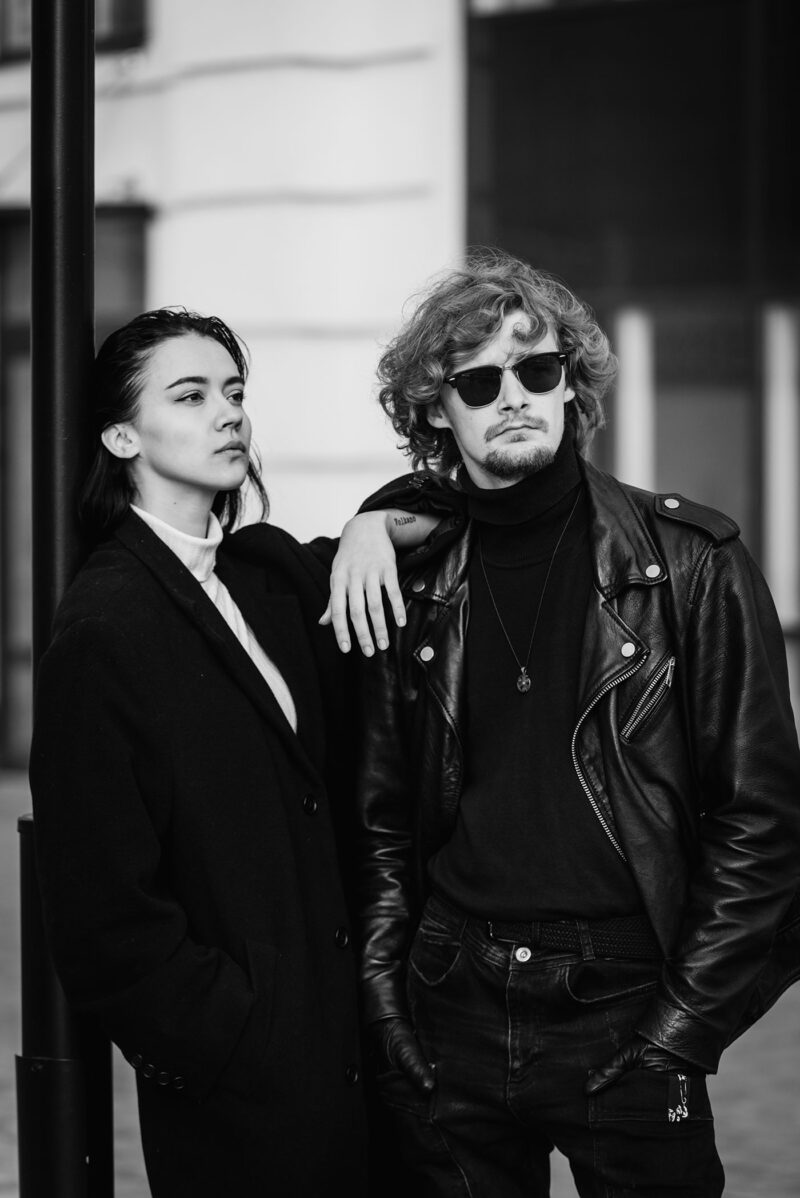 Люди в чёрном - Love Story стильной пары. 037