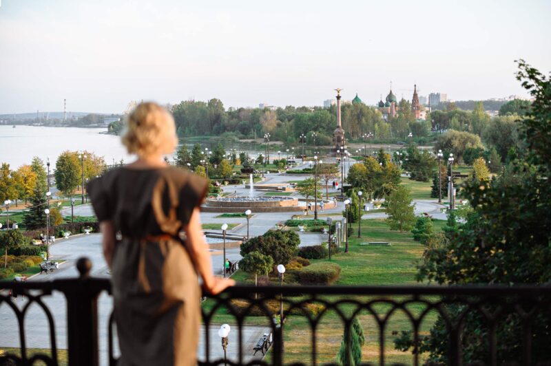 Фотосессия на ярославской Стрелке